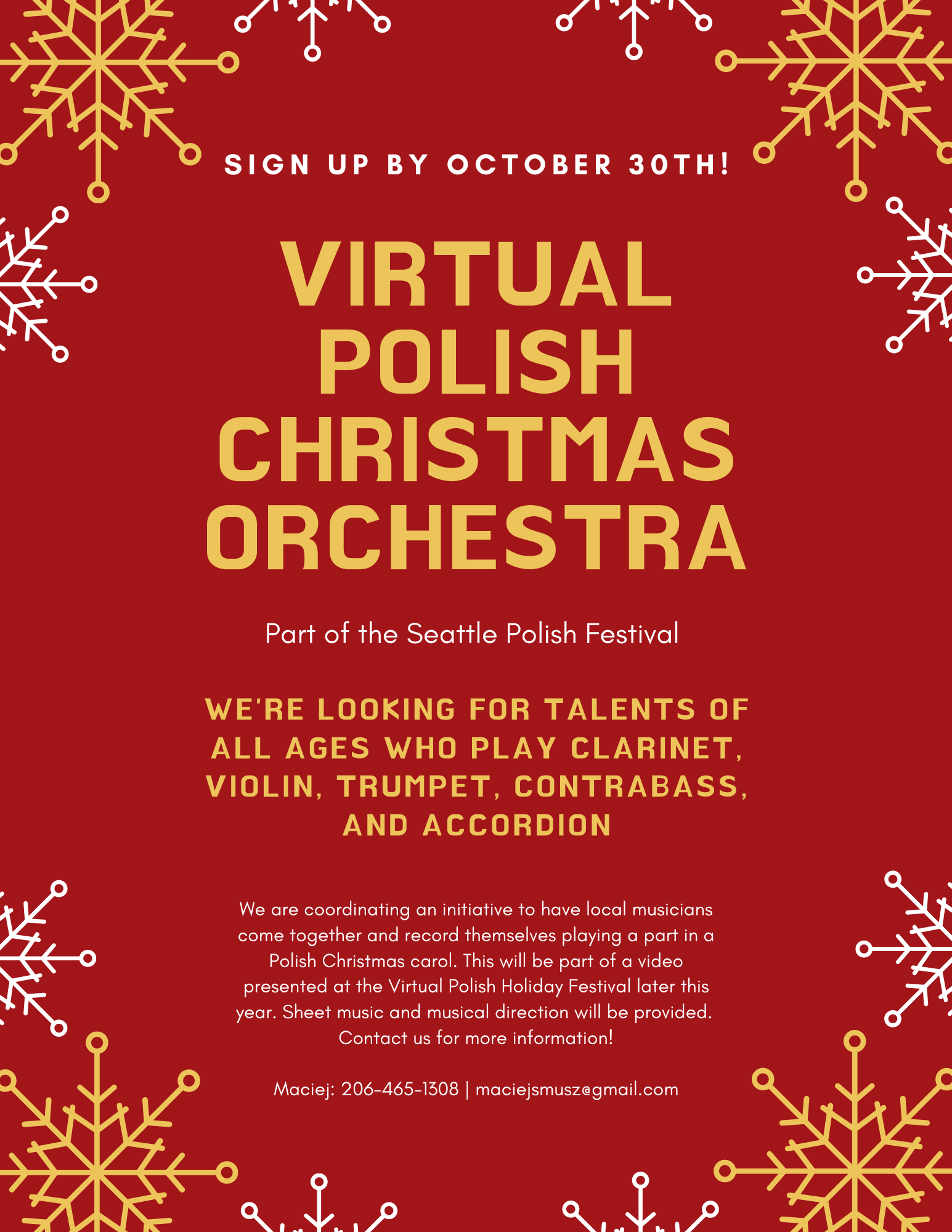 Virtual Polish Christmas Orchestra