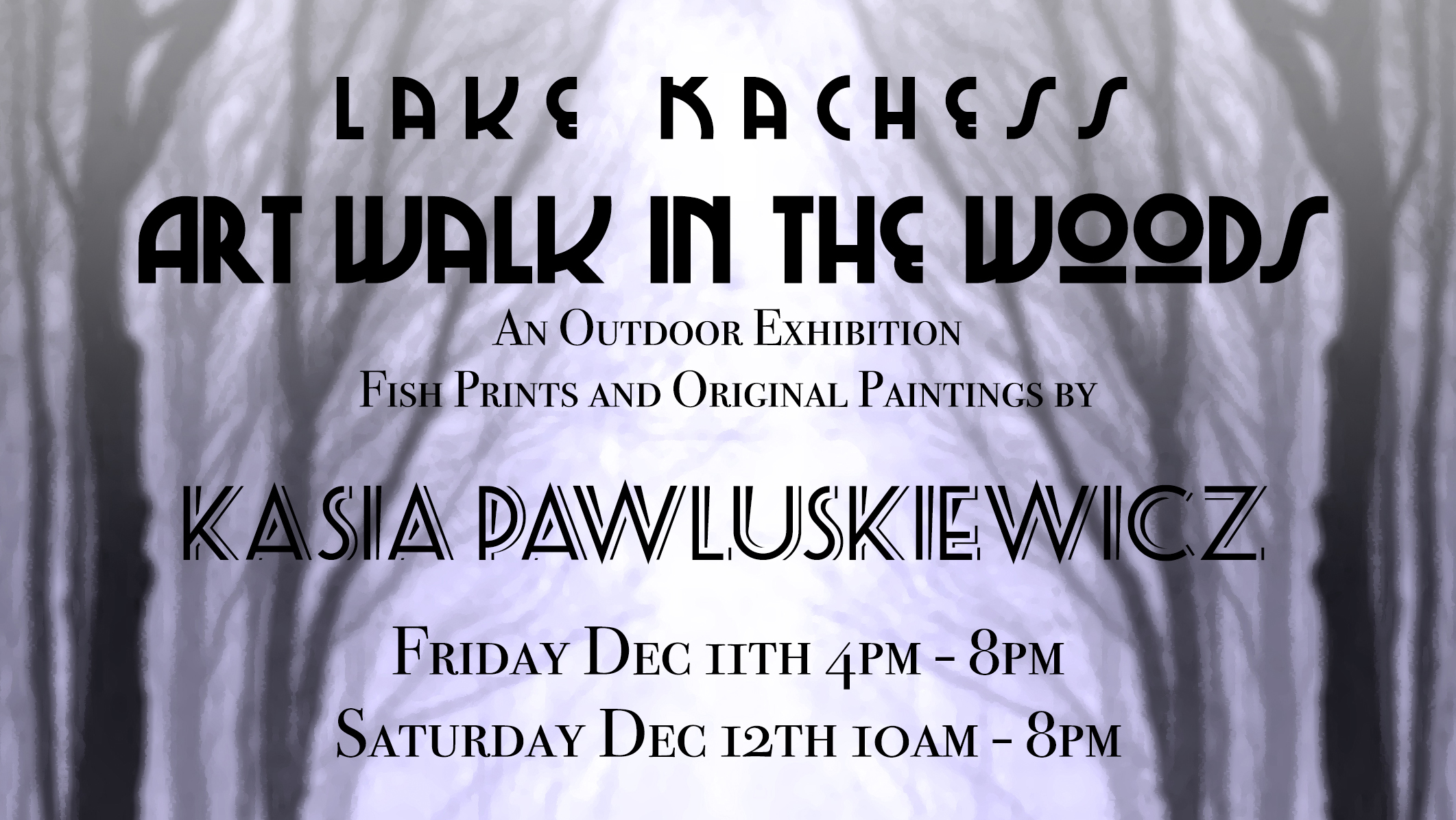 Lake Kachess Art Walk In The Woods