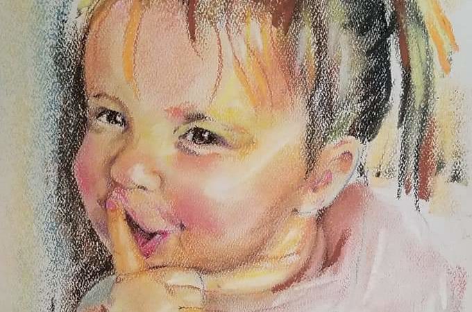 AD: Get a Pastel Portrait for Your Children!