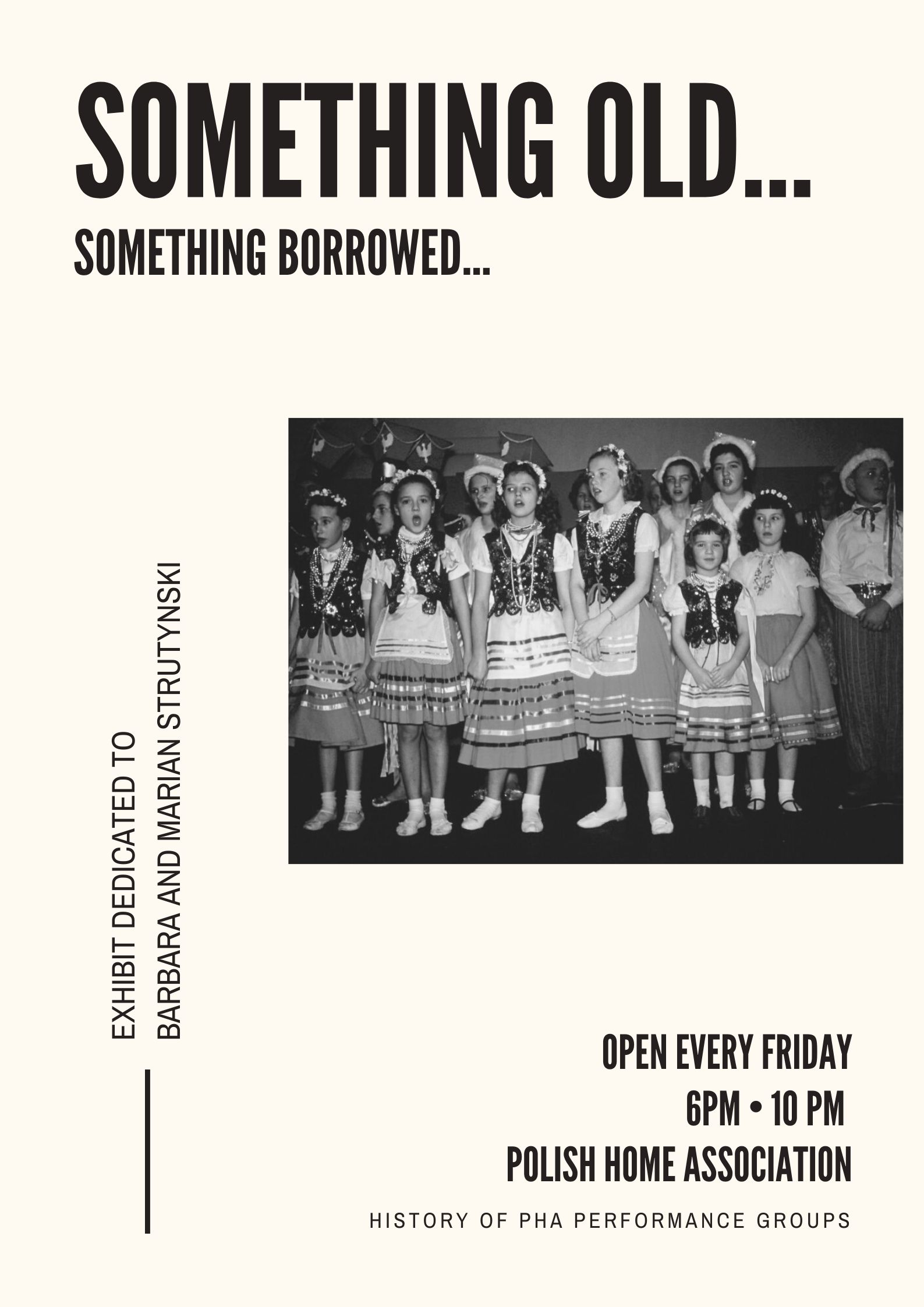 PHA Honors Barbara & Marian Strutynski, Theatre Prop Exhibition Opens