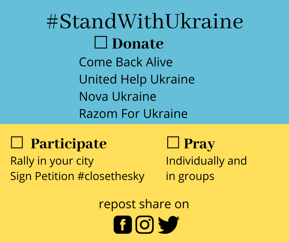 AD: #Stand With Ukraine
