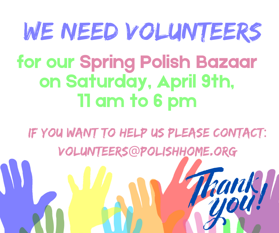 AD: Polish Bazaar Looks for Volunteers
