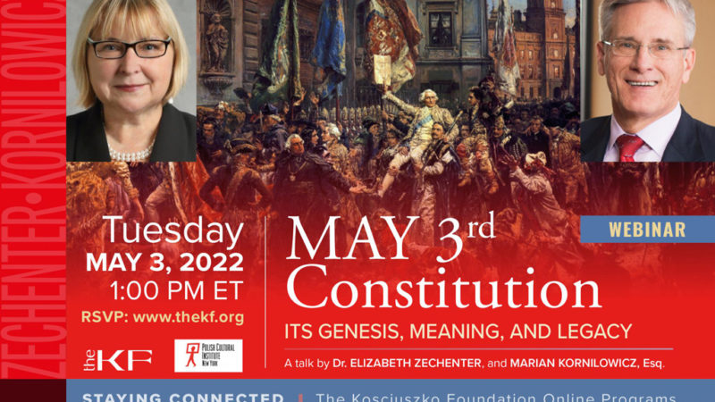 Webinar on the May 3rd Constitution