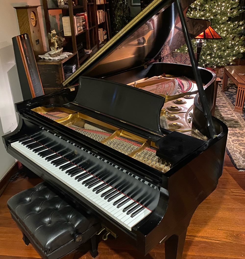 The Grand Piano Is In! Thank You!