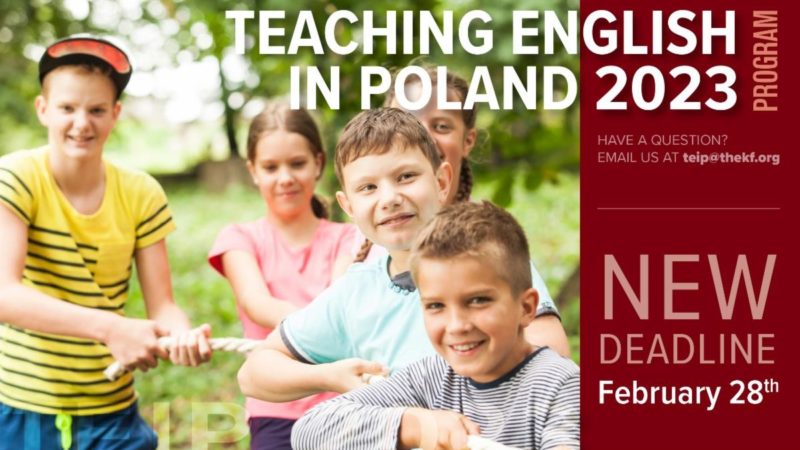 AD: Teaching English in Poland with the KF