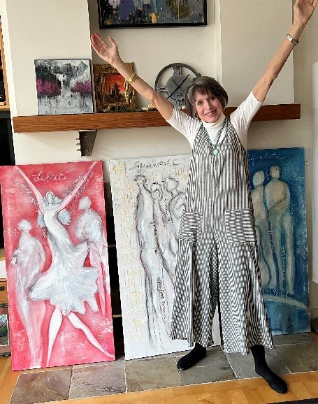 Wendy Rader-Konofalski solo art show at Victor’s Celtic Coffee