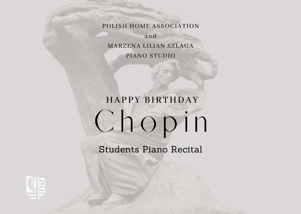 “Happy Birthday Chopin” Piano Recital