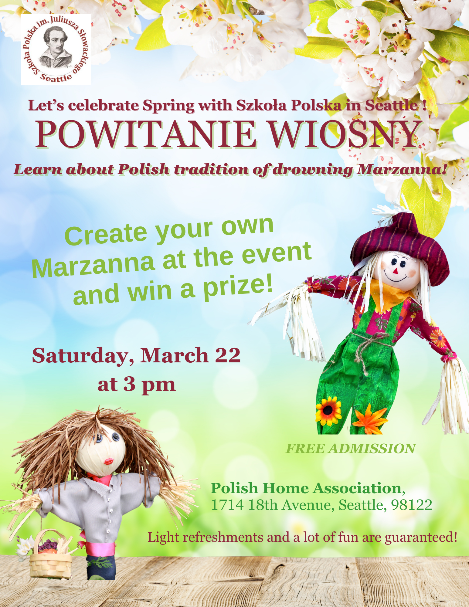 Powitanie Wiosny with Polish School in Seattle