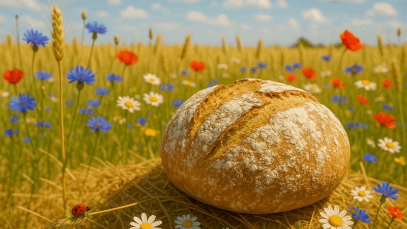 Whispers to a Ladybug: A Tale of Bread