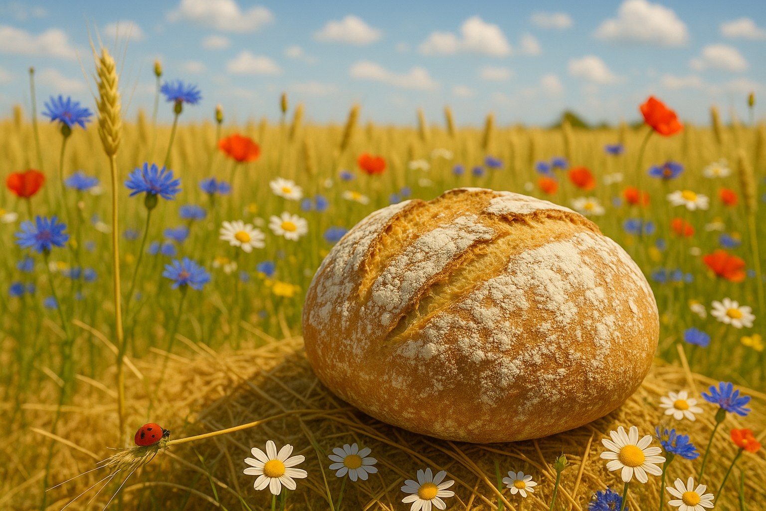 Whispers to a Ladybug: A Tale of Bread