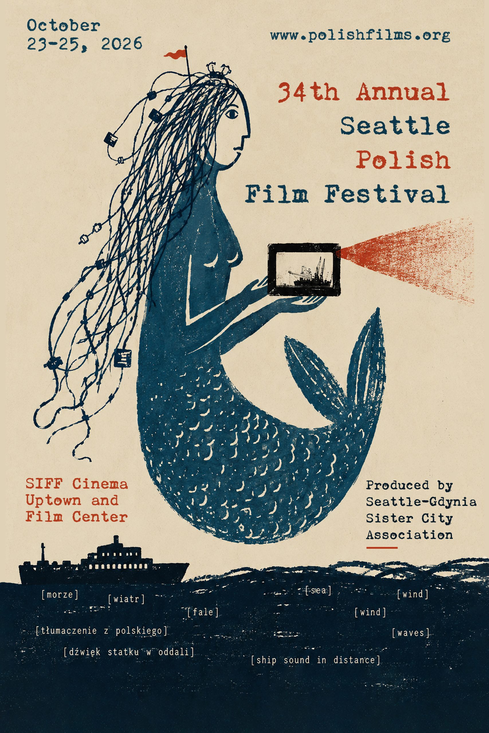 Everett Goodyear Wins 2026 Seattle Polish Film Festival Poster Competition